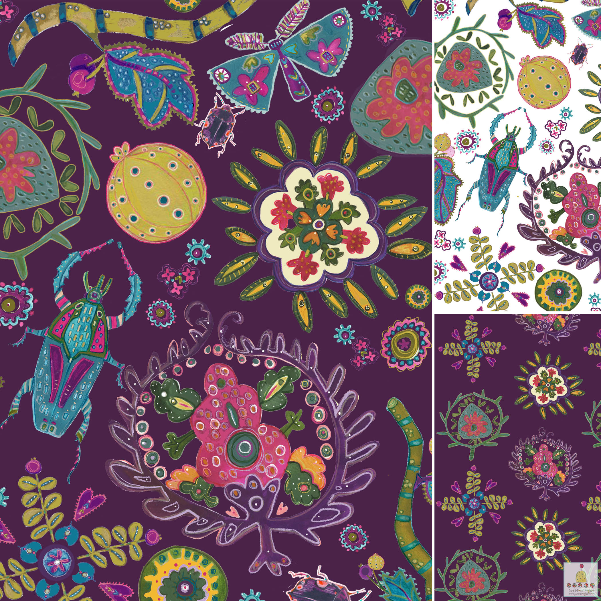 Theme: Boho Bugs